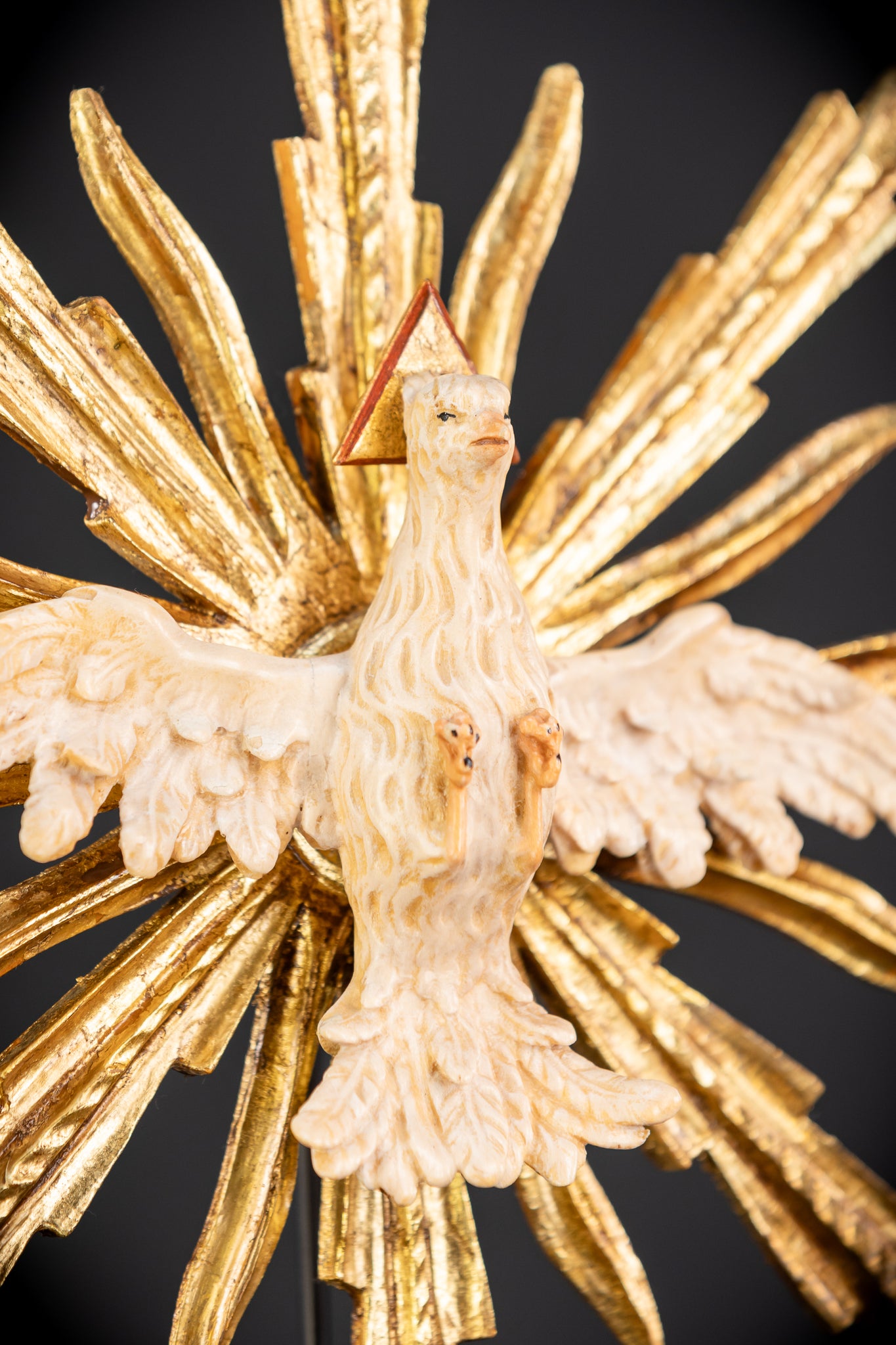 God The Holy Spirit Statue | Early 1900s Antique