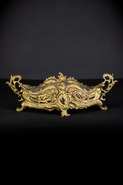 Jardiniere Bronze Antique | French Baroque 1800s | 22.8” / 58 cm