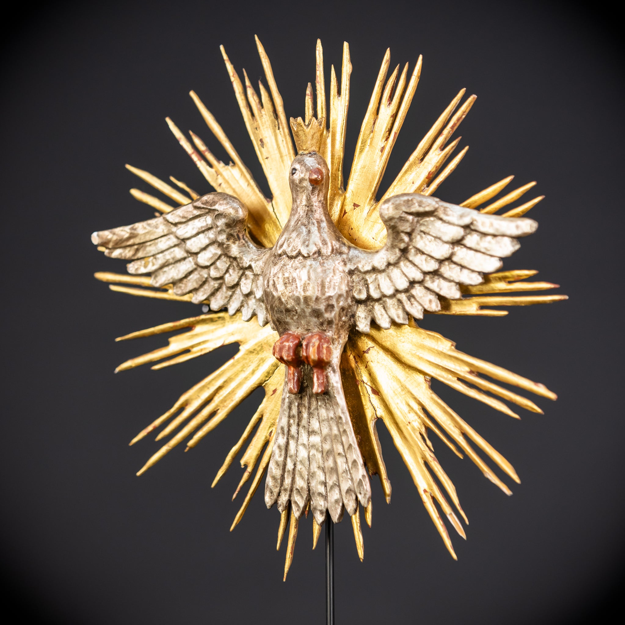 God The Holy Spirit Sculpture | 1700s | 8.7" / 22 cm