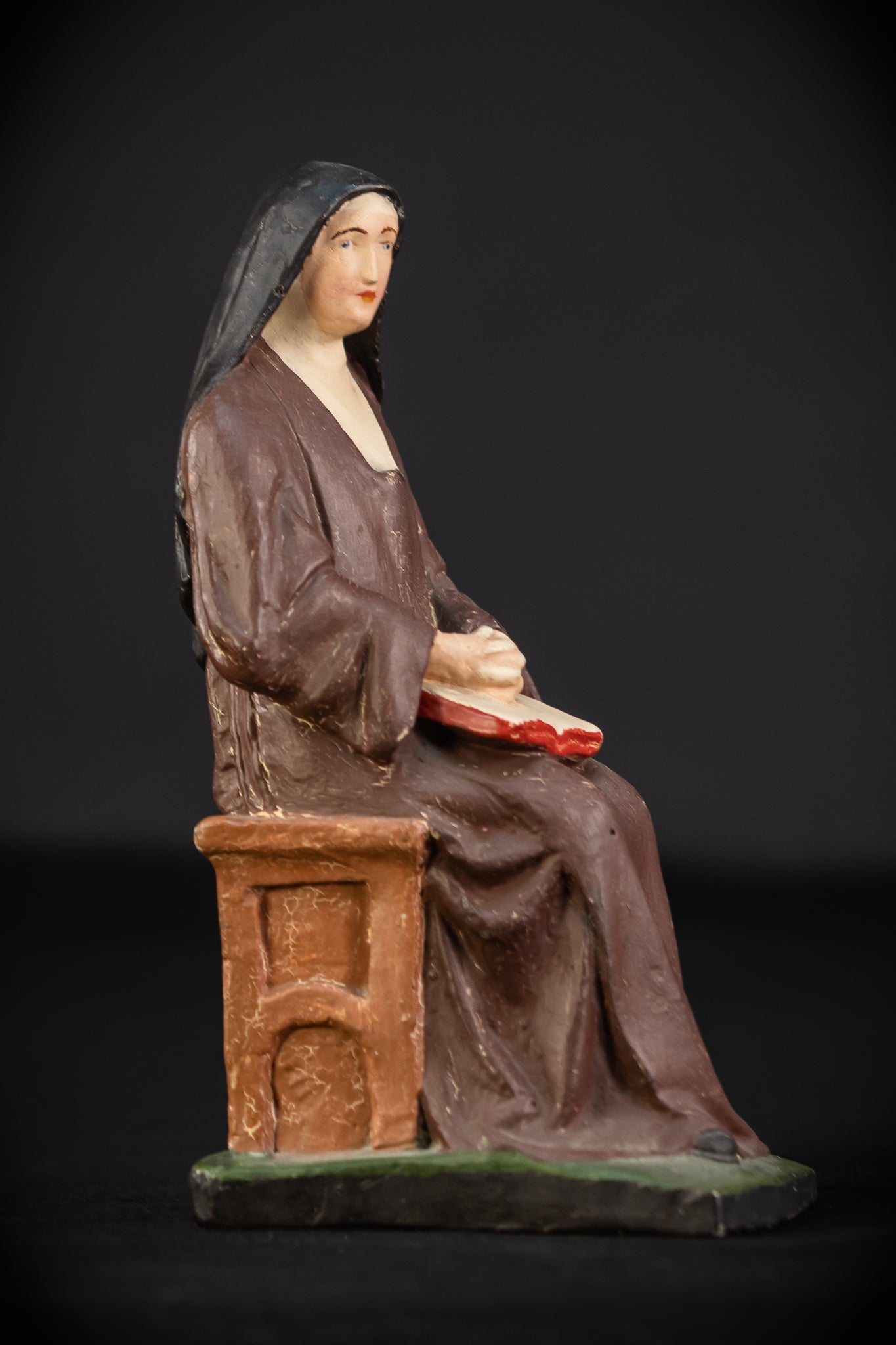 St Therese of Lisieux Plaster Statue 7.9"