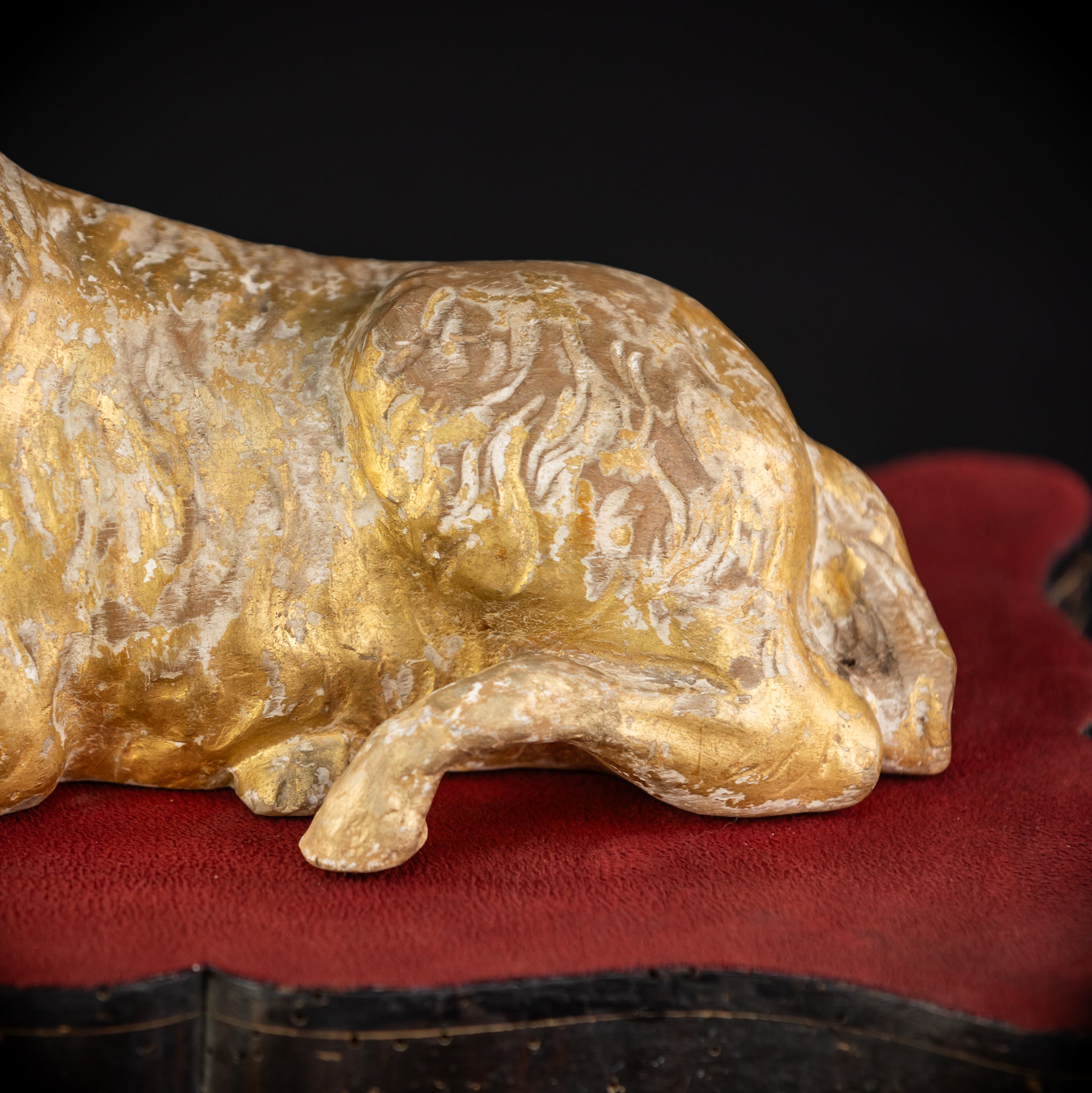 Lamb of God | Agnus Dei 1700s Antique | 13" / 33 cm