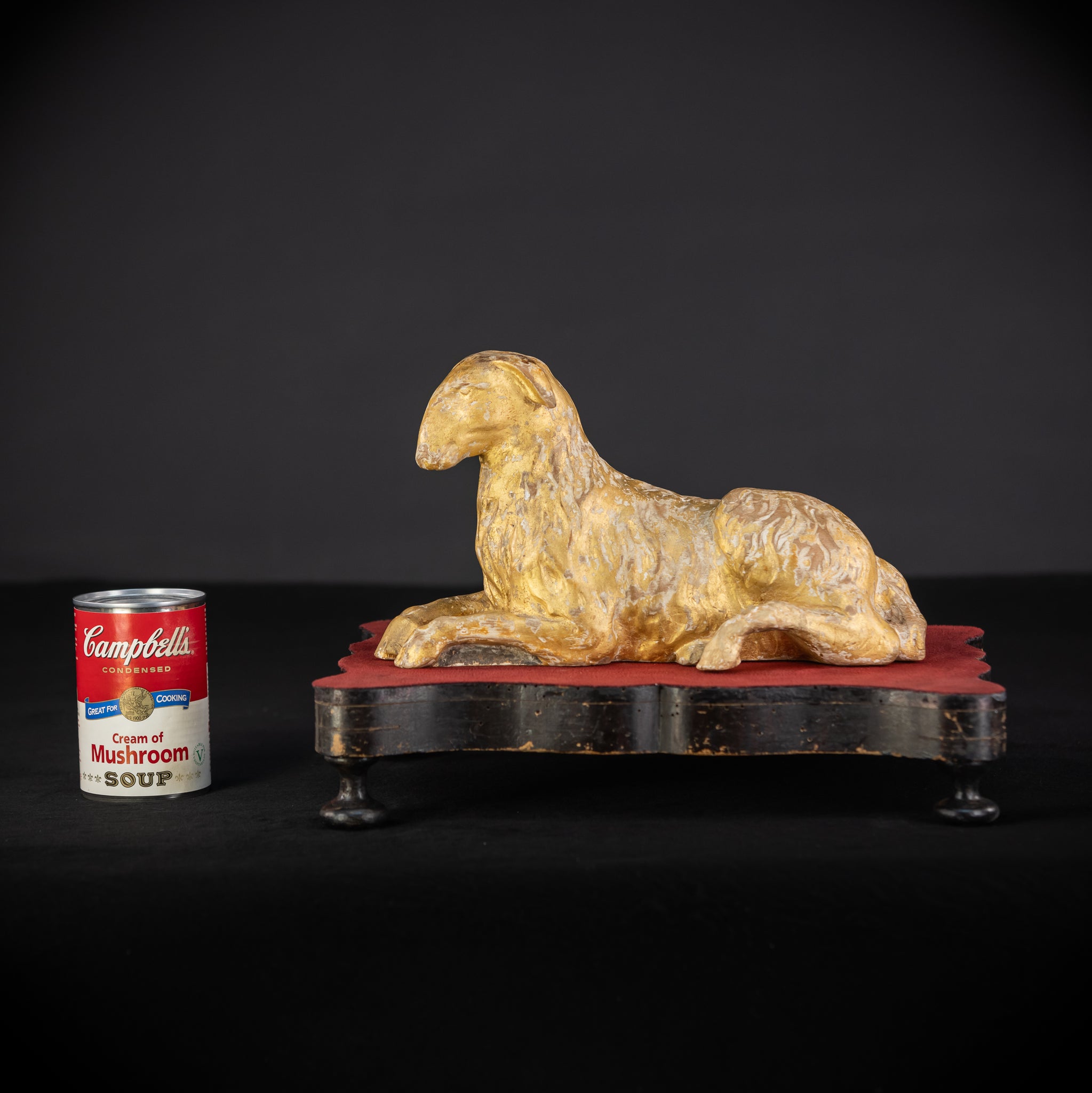 Lamb of God | Agnus Dei 1700s Antique | 13" / 33 cm