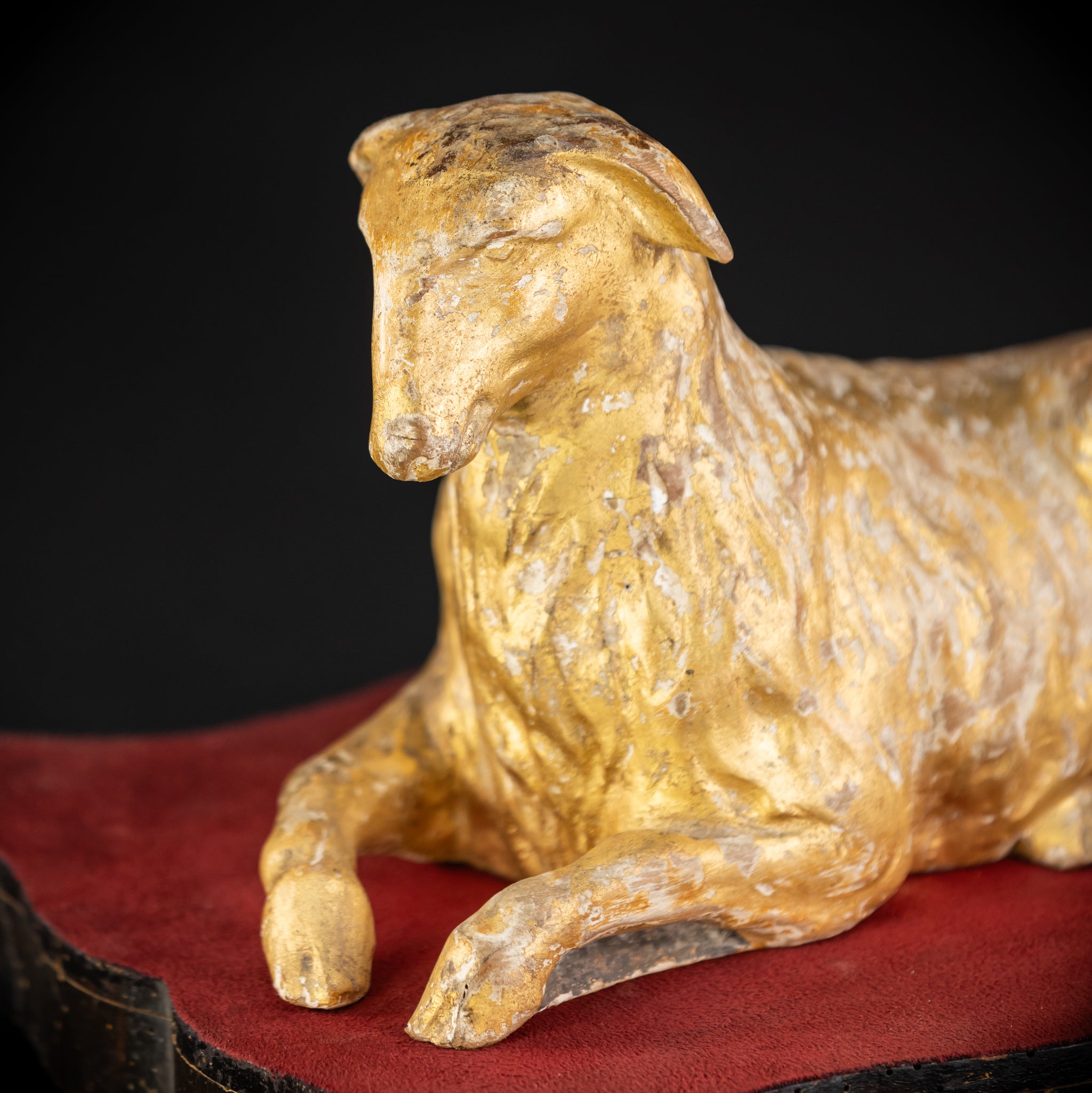 Lamb of God | Agnus Dei 1700s Antique | 13" / 33 cm