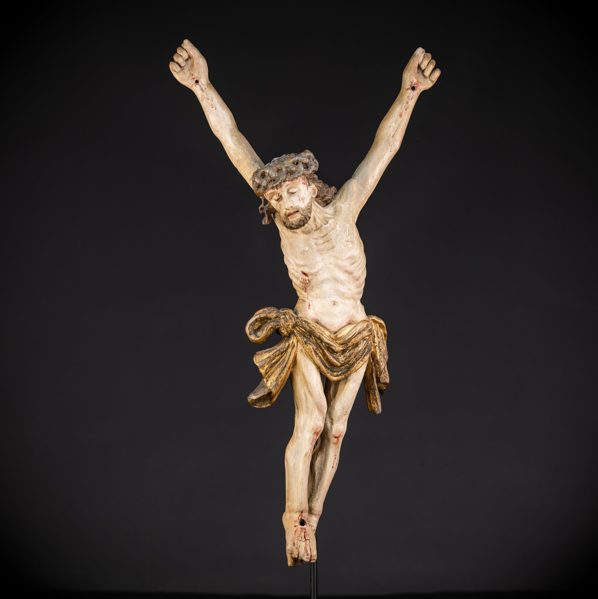 Corpus Christi Wooden | 1700s Antique