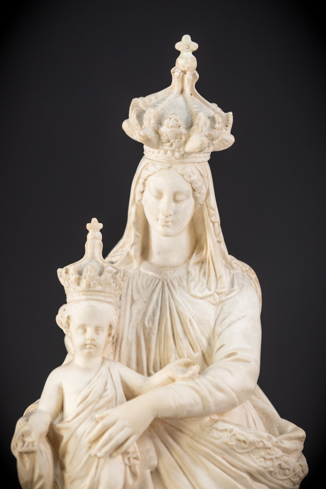 Virgin Mary Our Lady of Victories  | Pipe Clay | 19th Century