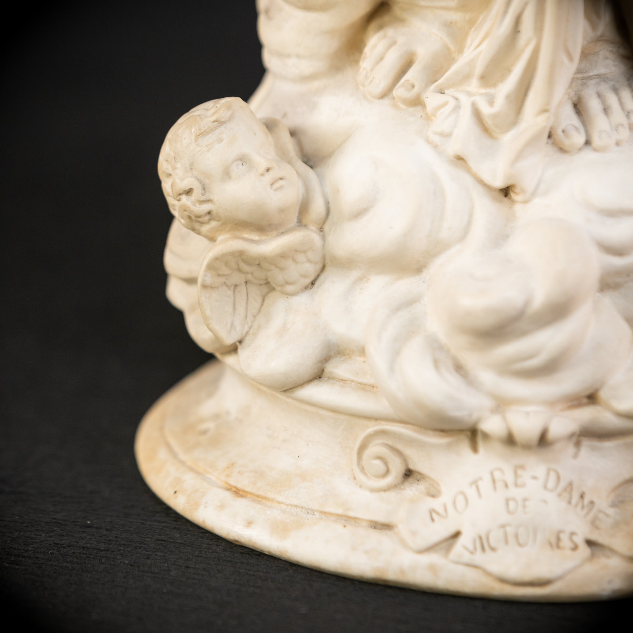 Virgin Mary Our Lady of Victories  | Pipe Clay | 19th Century