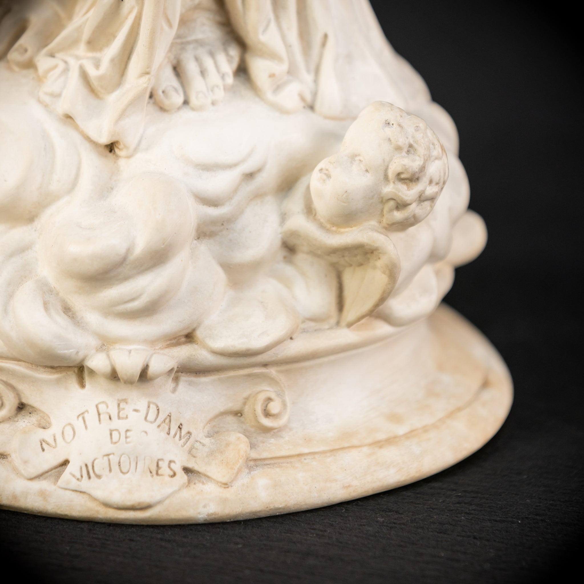 Virgin Mary Our Lady of Victories  | Pipe Clay | 19th Century