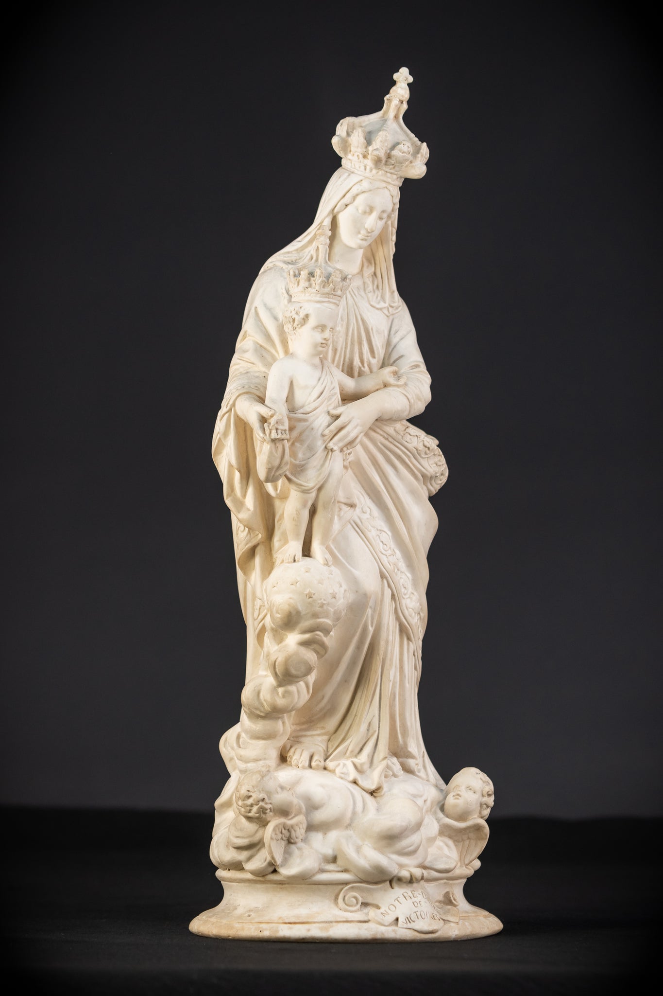 Virgin Mary Our Lady of Victories  | Pipe Clay | 19th Century