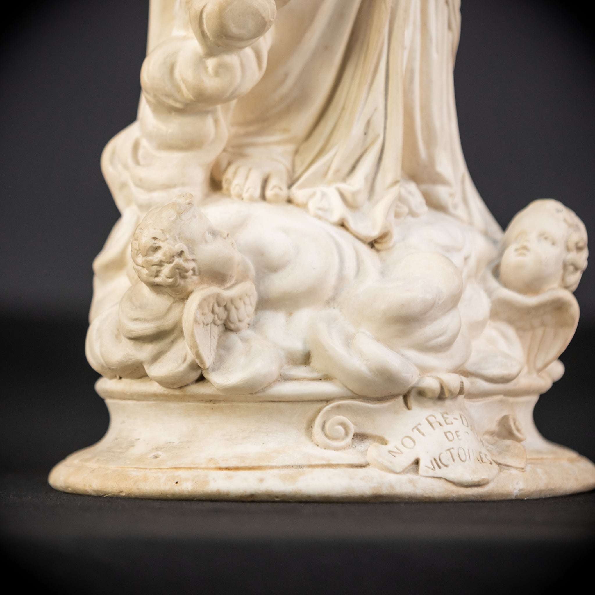 Virgin Mary Our Lady of Victories  | Pipe Clay | 19th Century