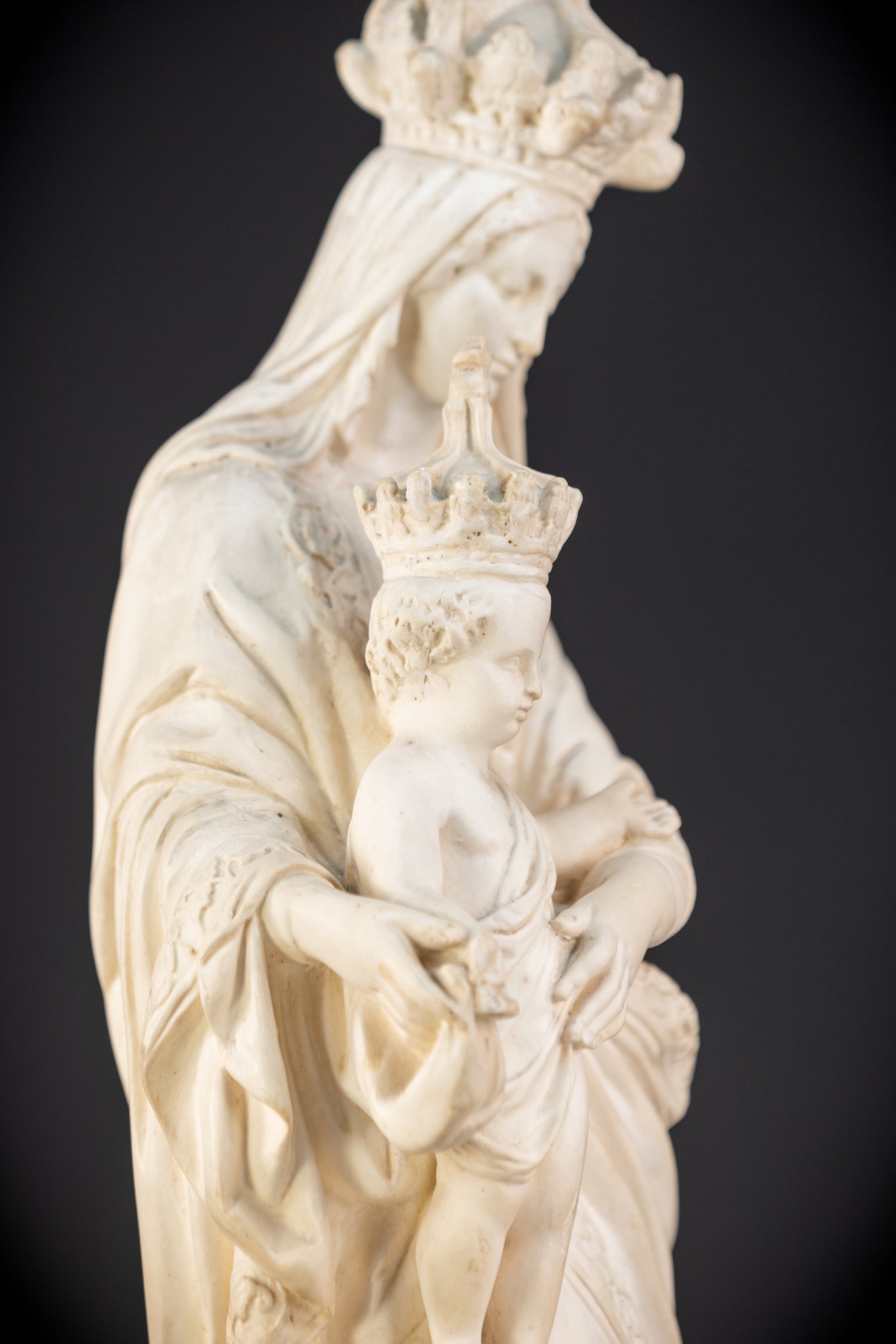 Virgin Mary Our Lady of Victories  | Pipe Clay | 19th Century