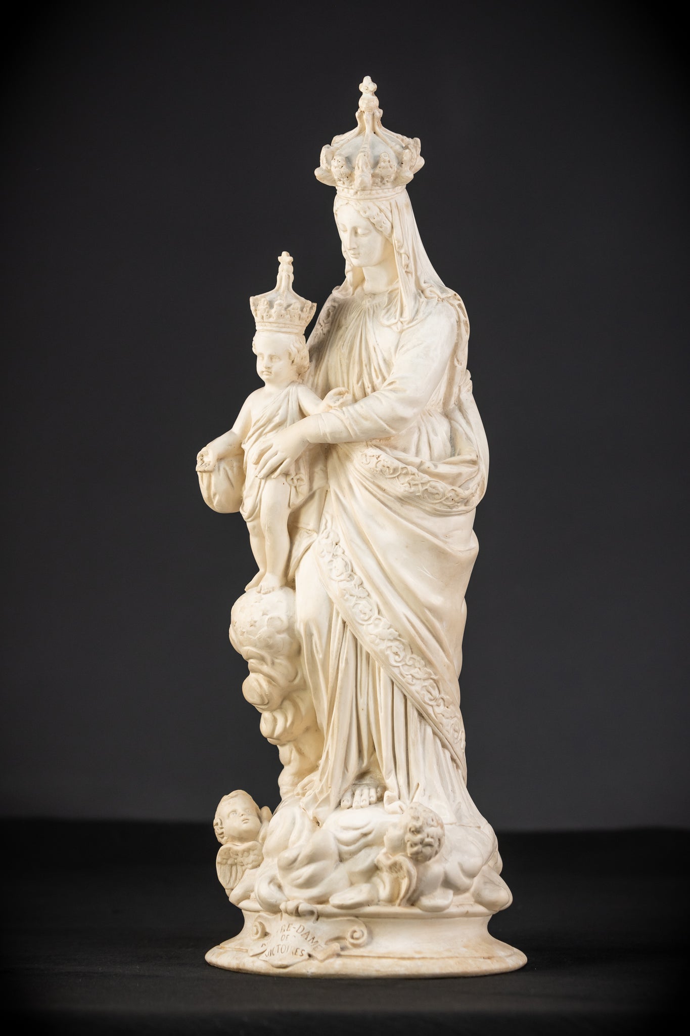 Virgin Mary Our Lady of Victories  | Pipe Clay | 19th Century