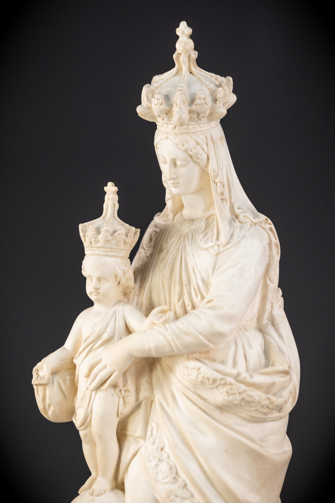 Virgin Mary Our Lady of Victories  | Pipe Clay | 19th Century