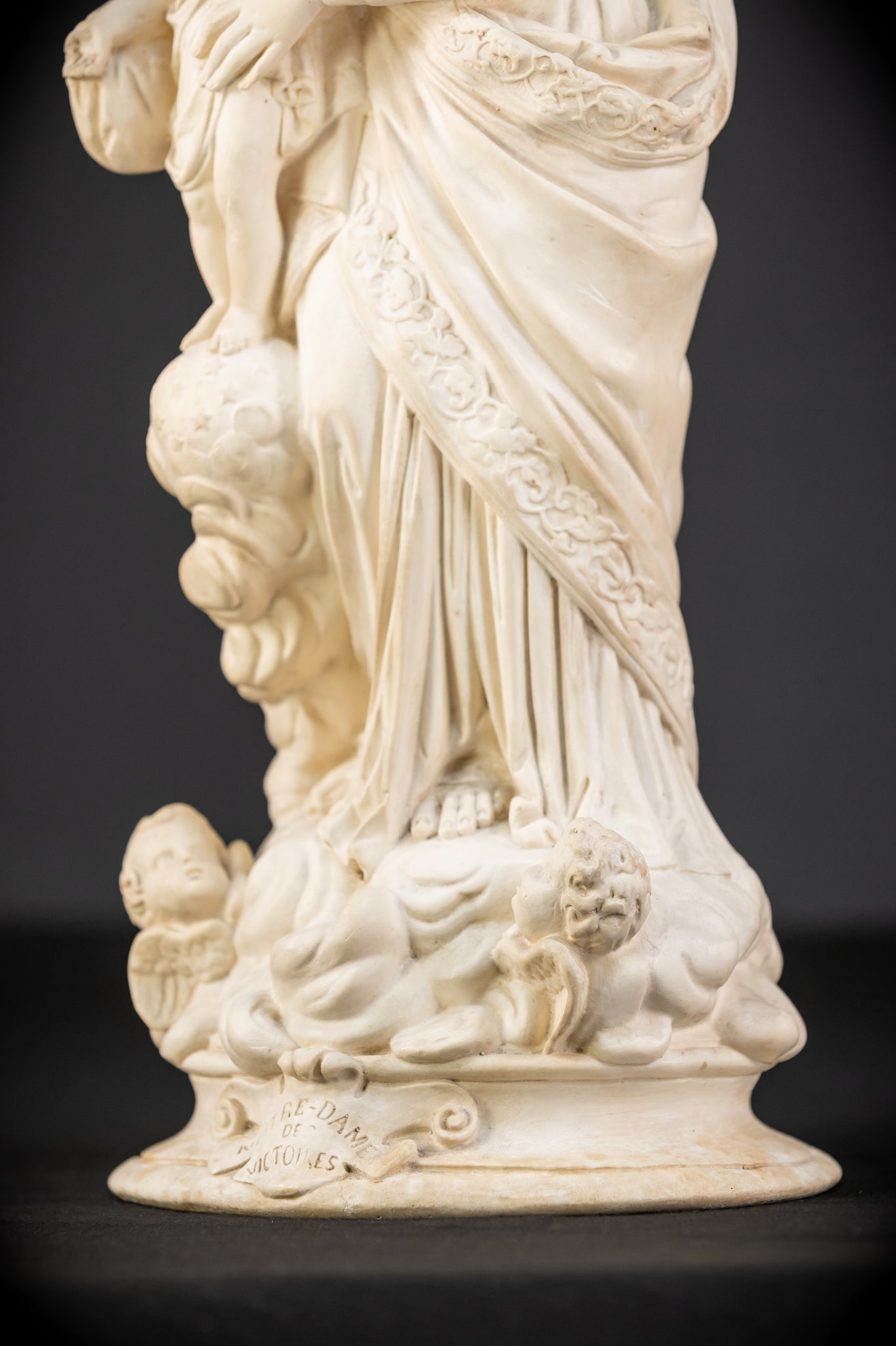 Virgin Mary Our Lady of Victories  | Pipe Clay | 19th Century