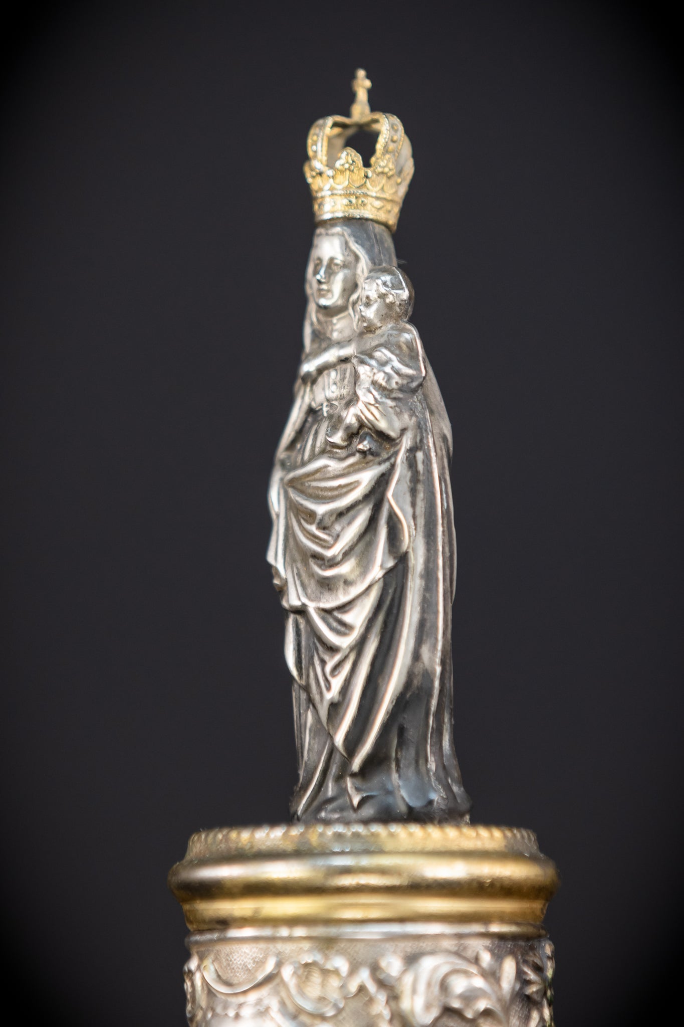 Our Lady of The Pilllar Virgin Mary | Solid Sterling Silver