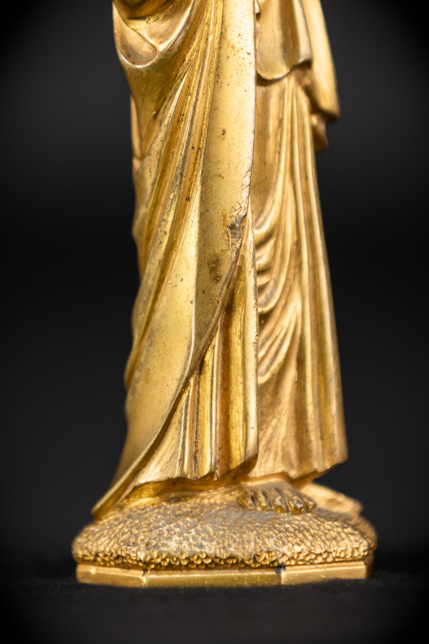 Saint John The Evangelist Gilded Bronze Statue