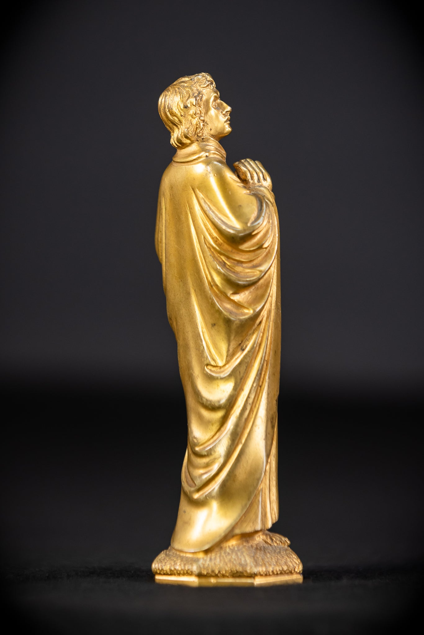 Saint John The Evangelist Gilded Bronze Statue