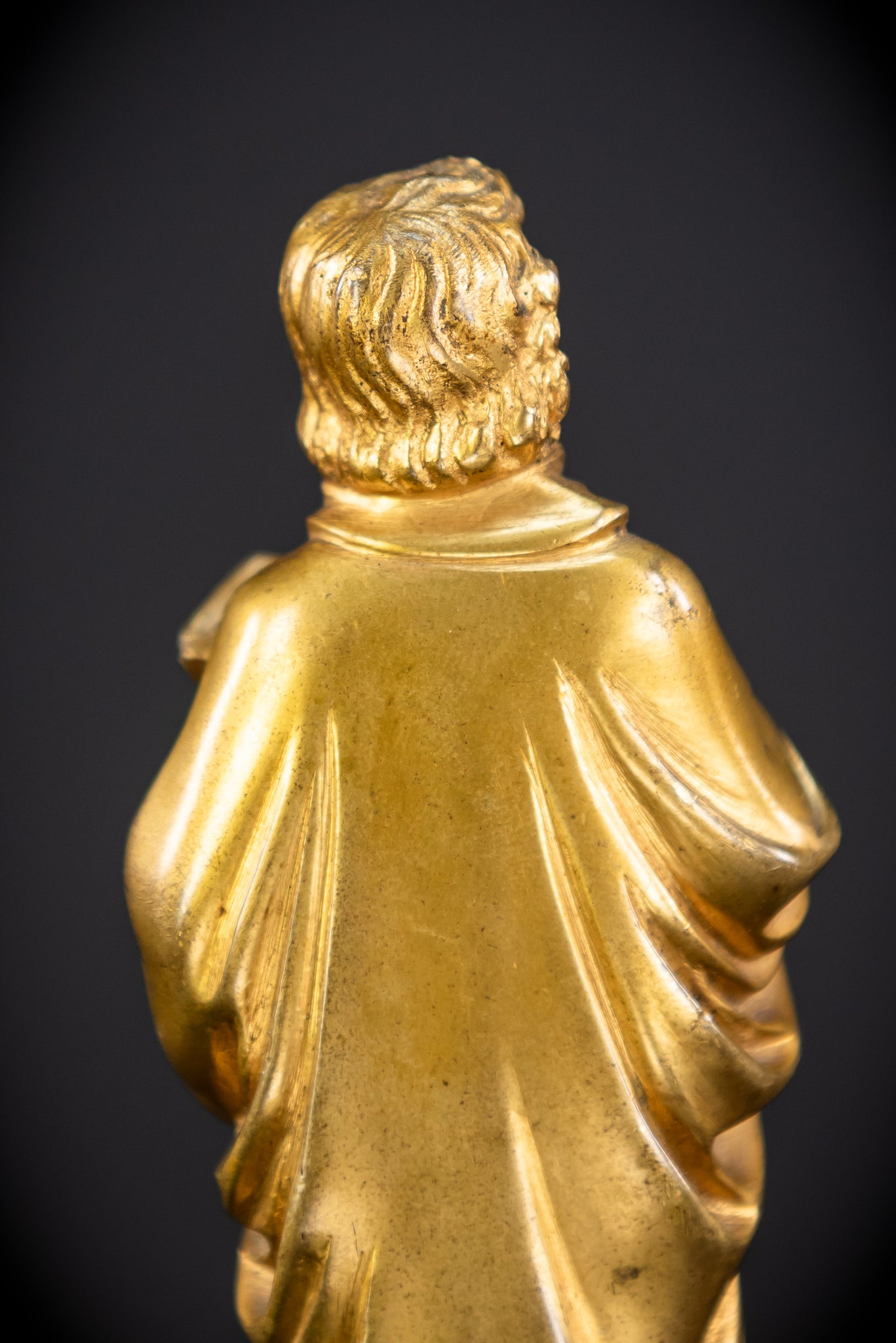 Saint John The Evangelist Gilded Bronze Statue