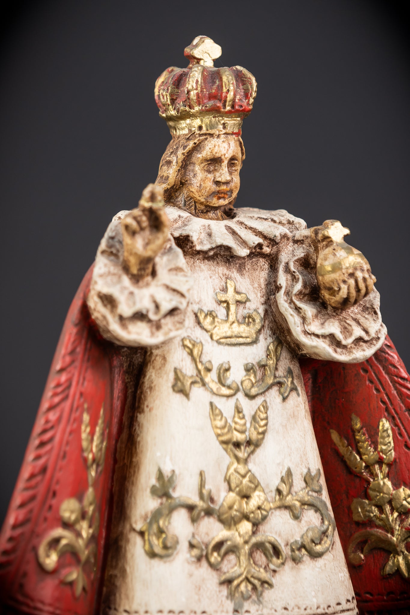 Infant Jesus of Prague Plaster Statue | 10.4"