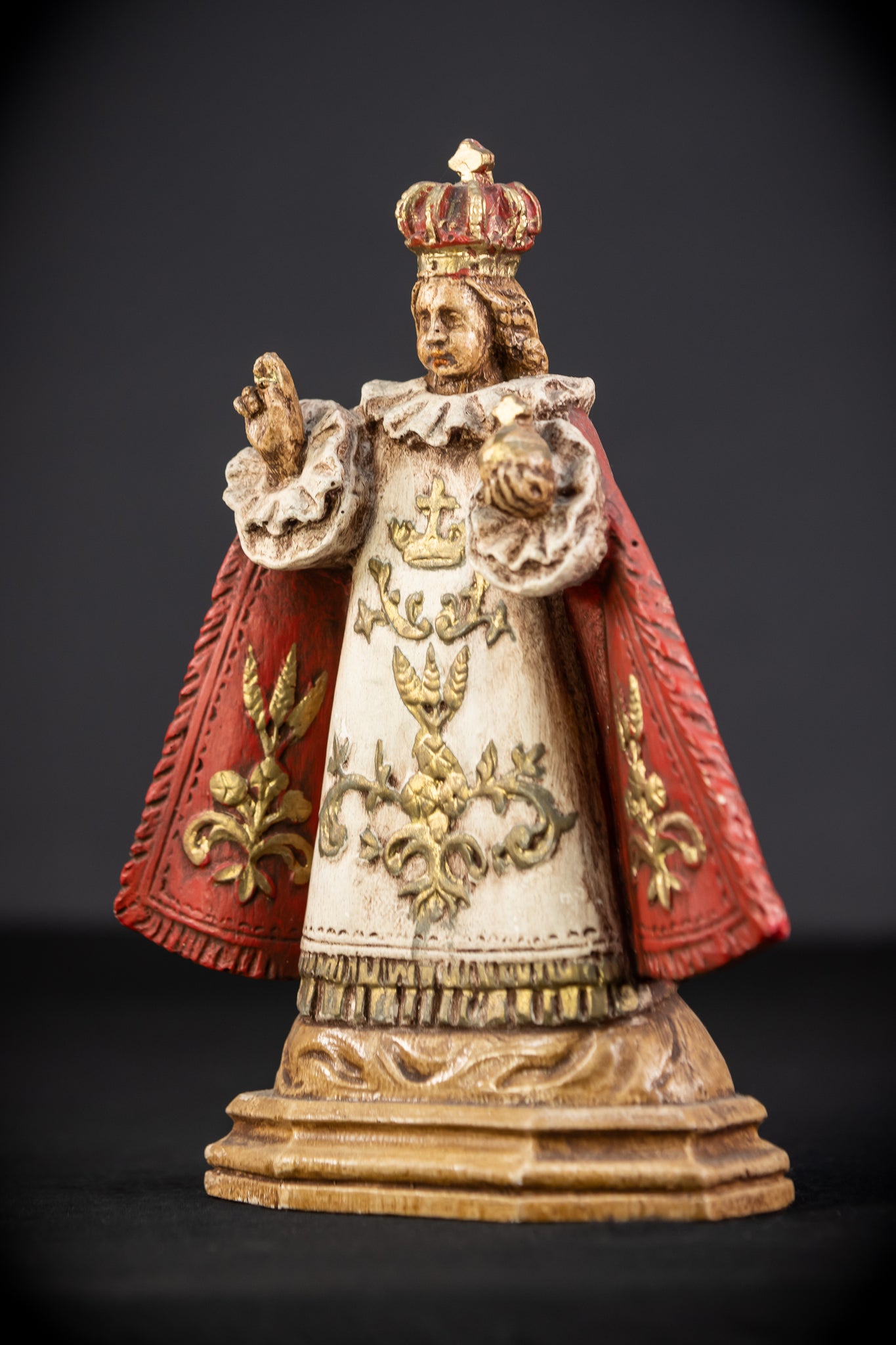 Infant Jesus of Prague Plaster Statue | 10.4"