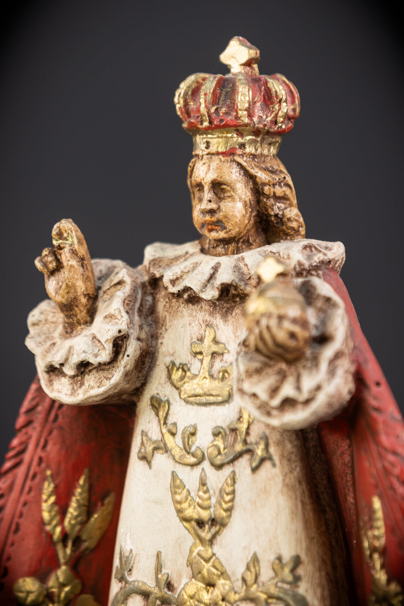 Infant Jesus of Prague Plaster Statue | 10.4"