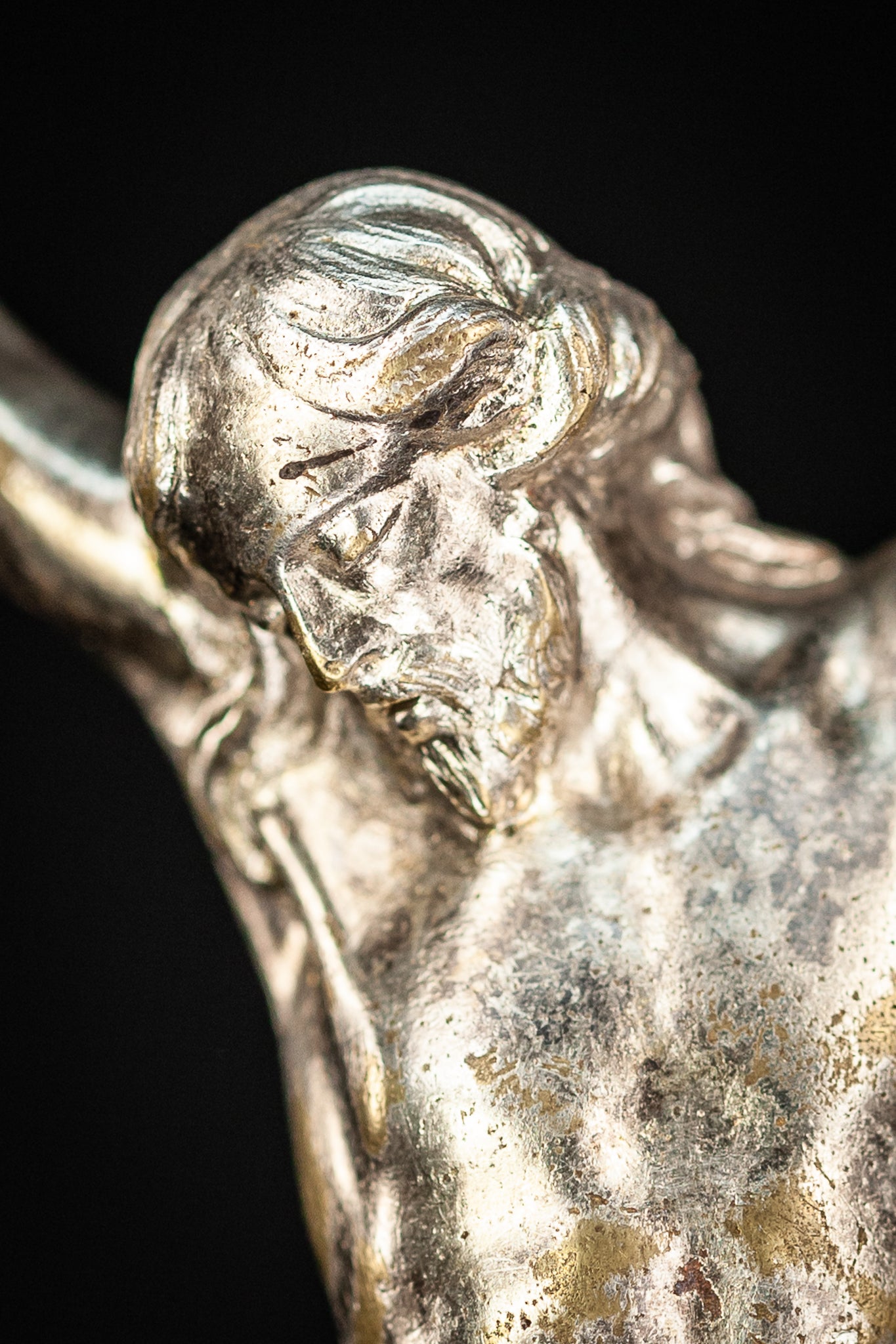 Corpus Christi Sculpture | Silver Plated Bronze | 1700s